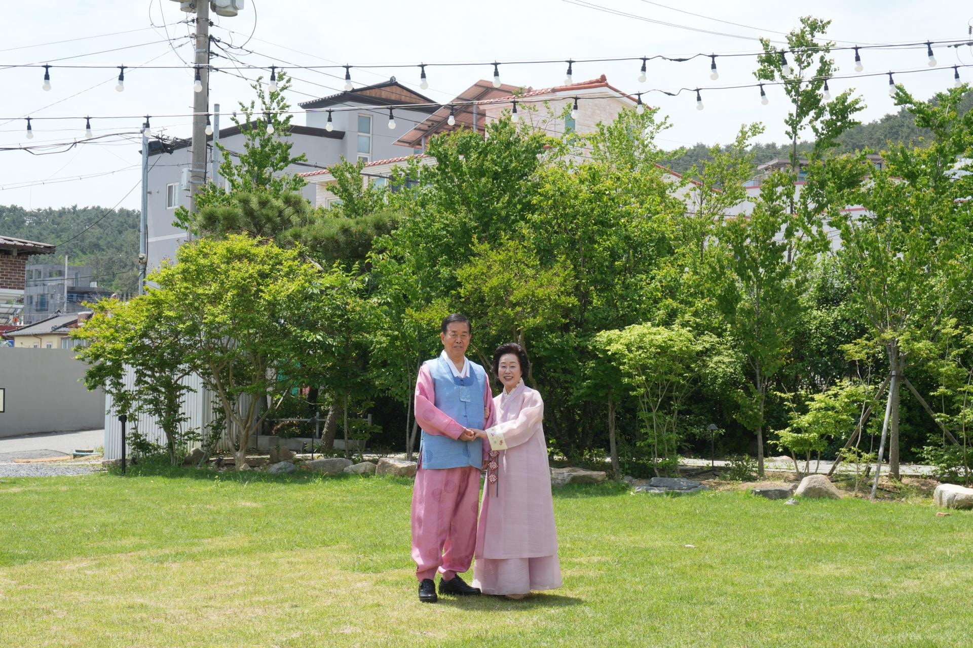 두 분만의 정원 사진